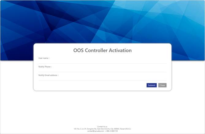 分享 OOS Controller 使用者註冊連結