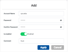 Auth Connect APP 帳號新增畫面