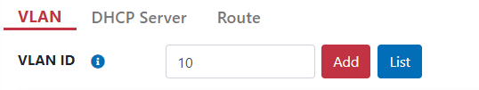 新增 VLAN ID 介面